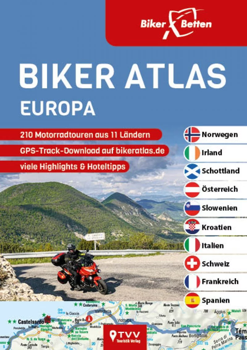BIKERATLAS EUROPA